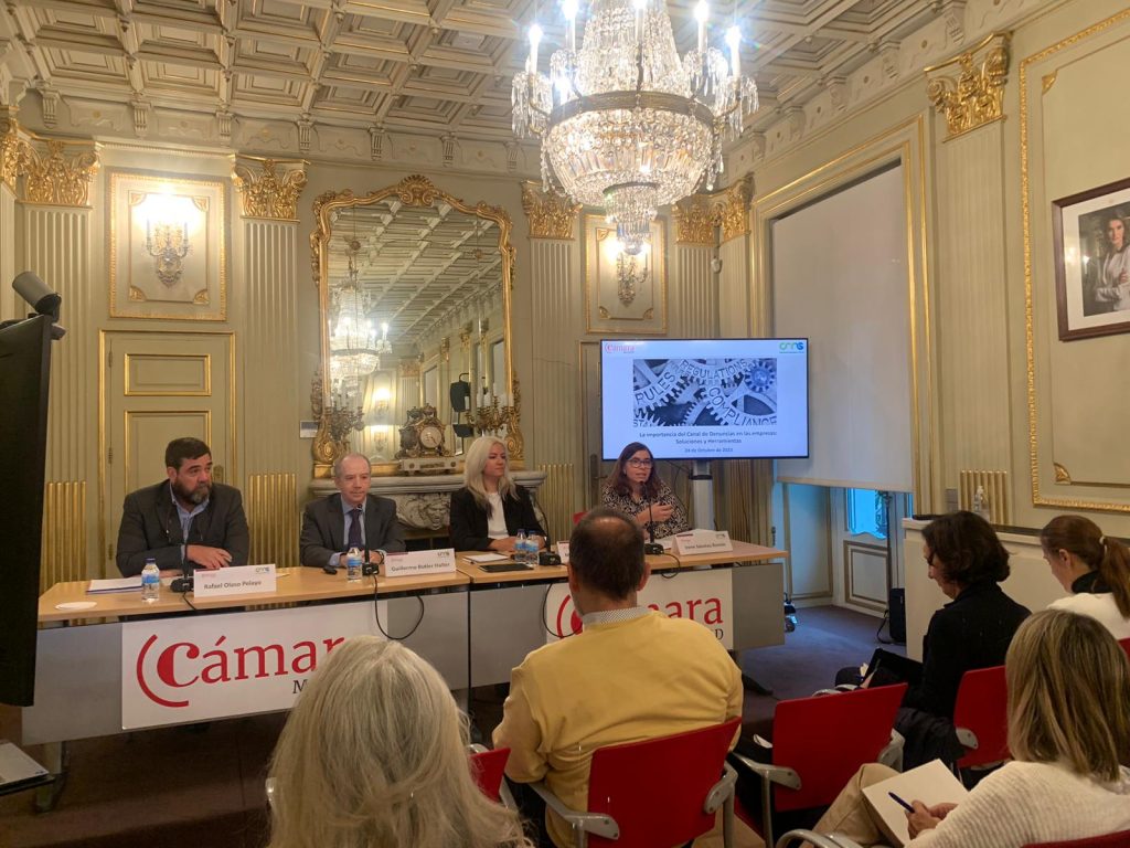 Jornada canal de denuncias en Cámara Comercio Madrid