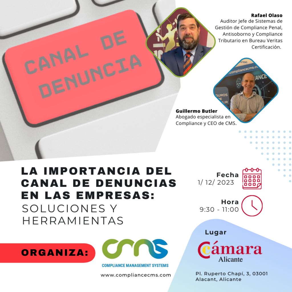 Evento canal de denuncias con bureau Veritas