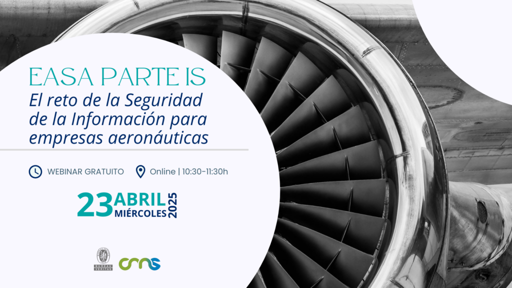 portada webinar ISO 27001 y EASA Parte IS