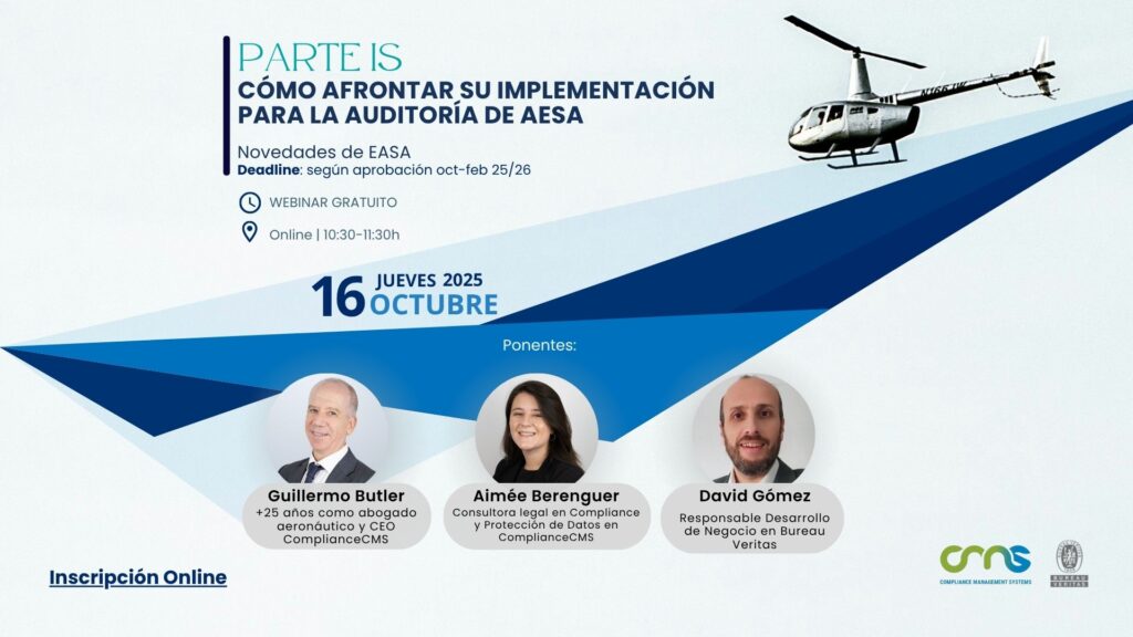 Evento 16 Octubre EASA Part-IS