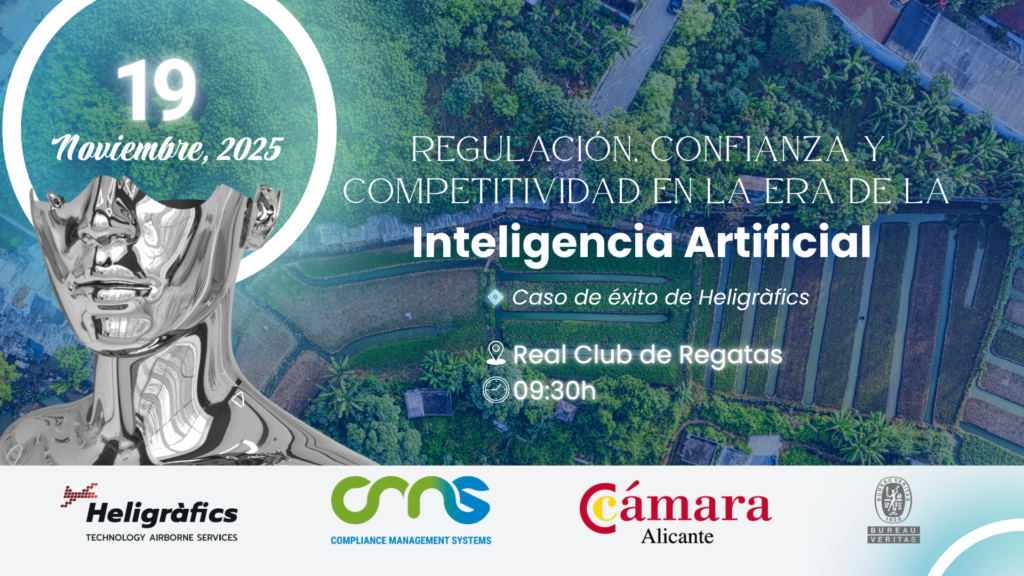 portada evento 19,11,2025 sobre regulacion de la IA en Camara Comercio de Alicante