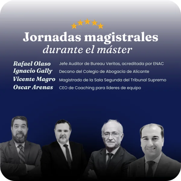 Invitados para el master de Dirección de Compliance en la UA